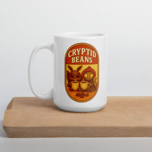 white-glossy-mug-white-15-oz-cutting-board-693de8fa7e482.jpg Cryptid Beans 15oz Mug