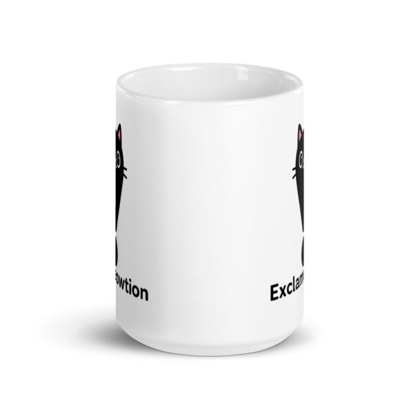 white-glossy-mug-white-15-oz-front-view-693dea5471d2a.jpg Exclameowtion 15oz Mug
